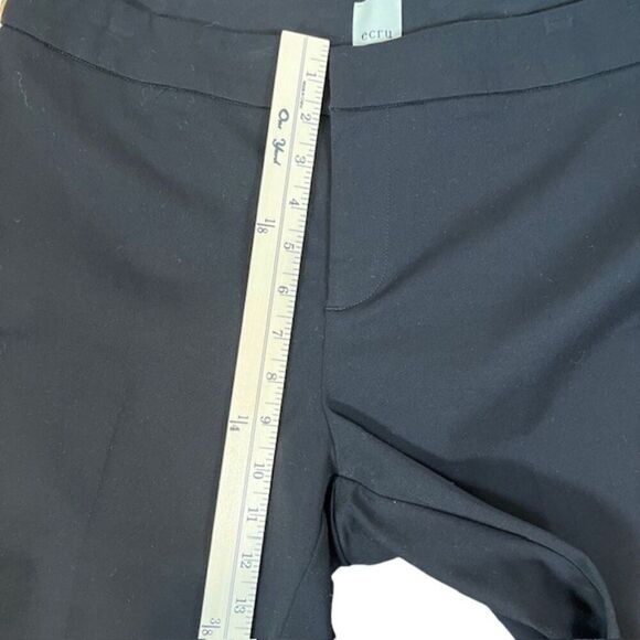 Ecru Santana Slim Dress Pants Black Trousers Size 12 - Picture 4 of 12